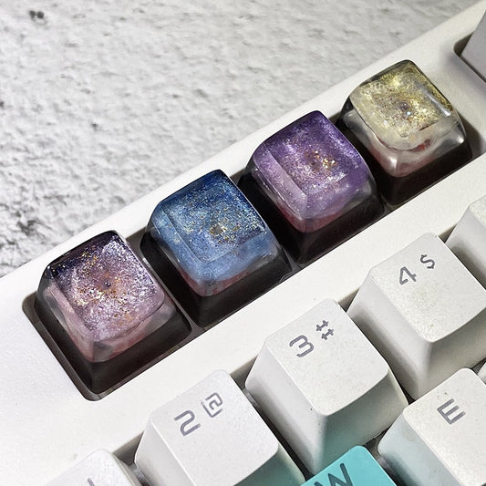 Resin Keycap - Starry Galaxy