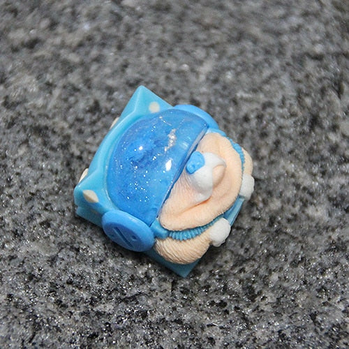 Resin 3D Keycaps - Space Dog