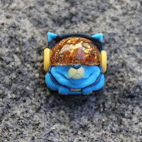 Resin 3D Keycaps - Space Dog