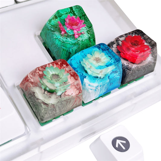 Resin Keycaps - Flower Series