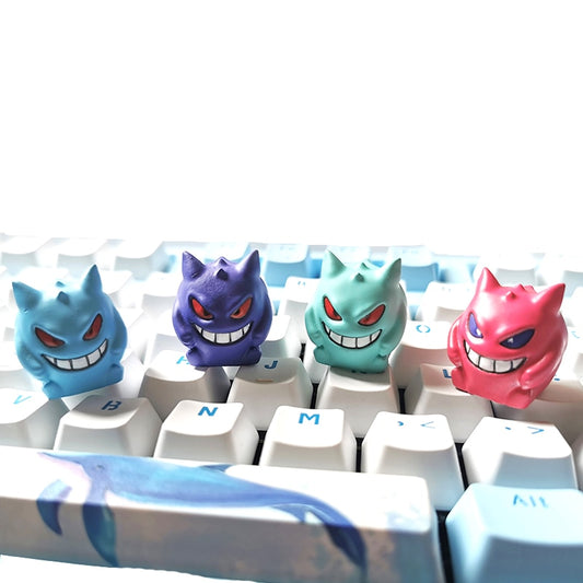 Resin 3D Keycaps - gengar festival