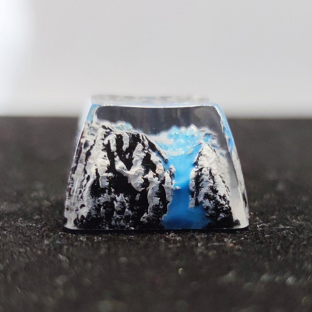 Resin keycaps - Fuji