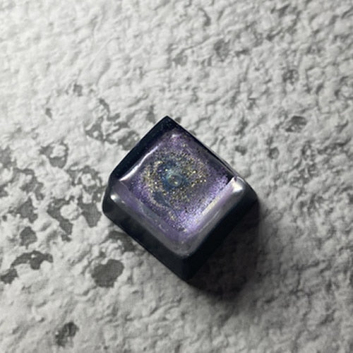 Resin Keycap - Starry Galaxy