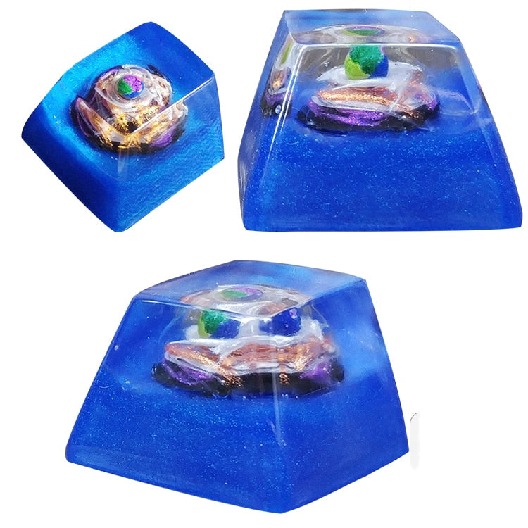 Resin KeyCap - Lonely Planet