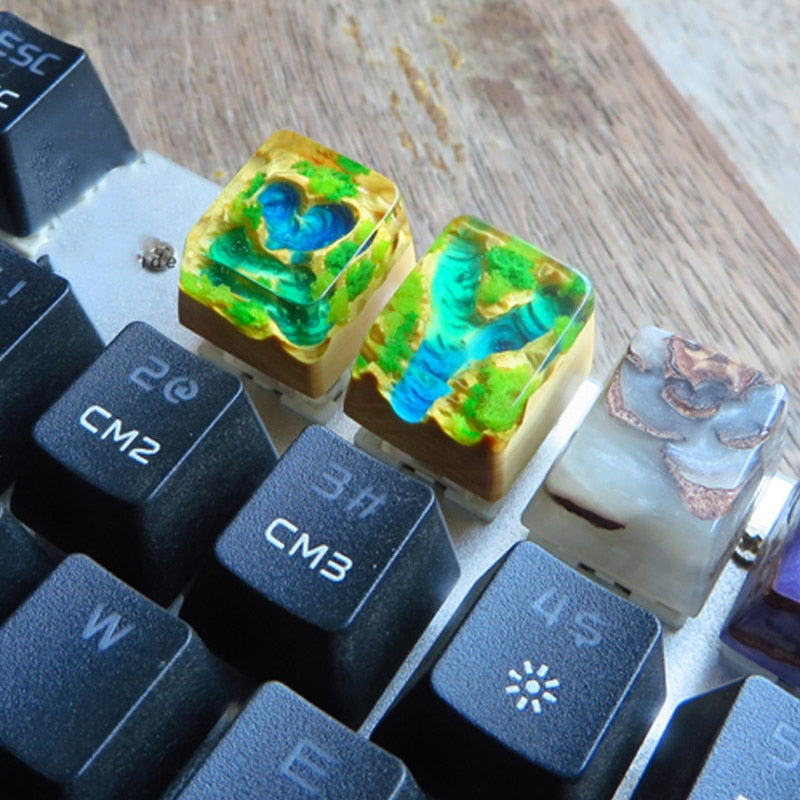 Resin Keycap - lake of love