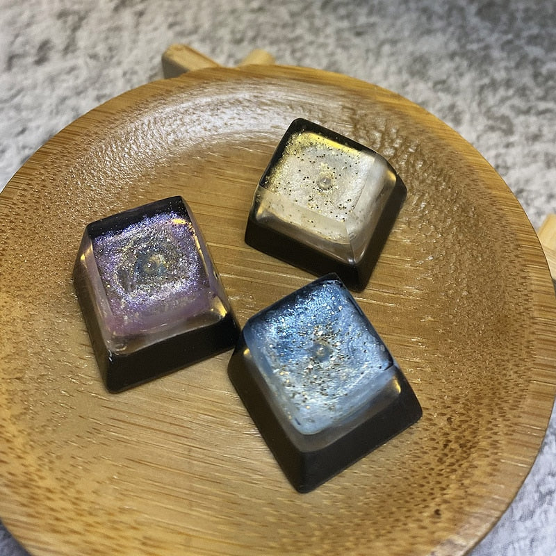 Resin Keycap - Starry Galaxy