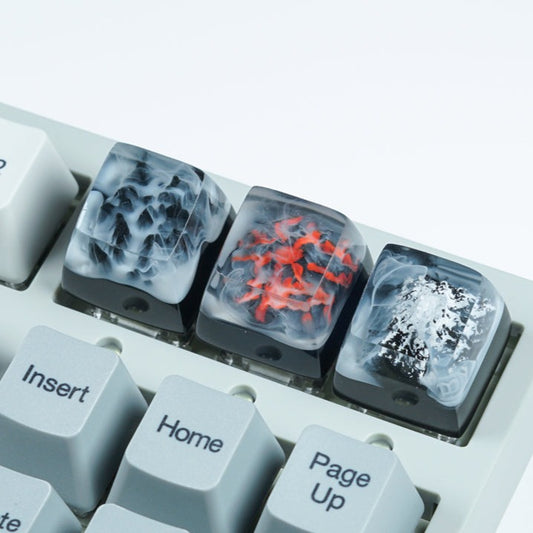 Resin keycaps - Breathtaking mountains