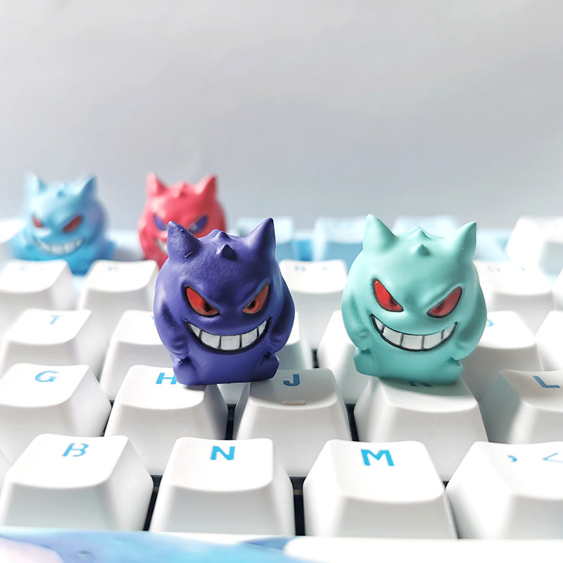 Resin 3D Keycaps - gengar festival