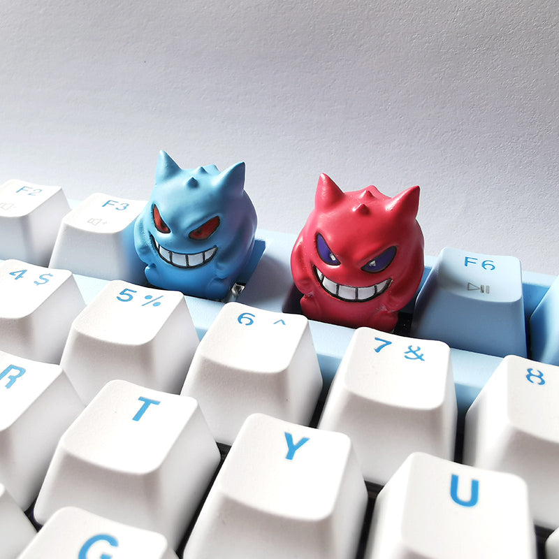 Resin 3D Keycaps - gengar festival